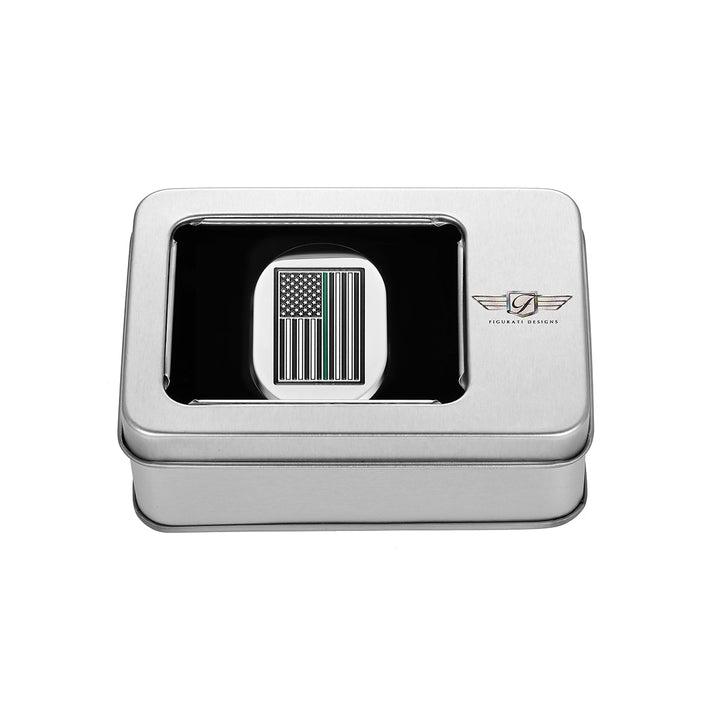 Figurati Designs – Harley-Davidson thin Green Line Antenna Cover - Left