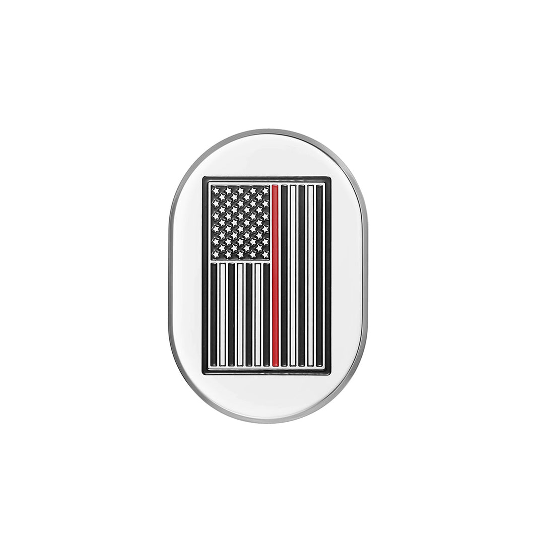 Figurati Designs – Harley-Davidson Stainless-Steel thin Red Line Antenna Cover - Left – FD75-AC-SS-LFT