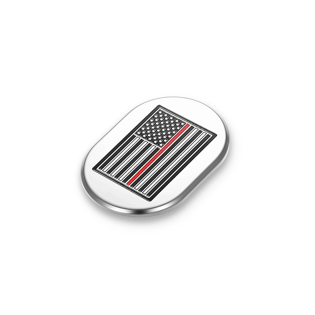 Figurati Designs – Harley-Davidson Stainless-Steel thin Red Line Antenna Cover - Right – FD75-AC-SS-RT