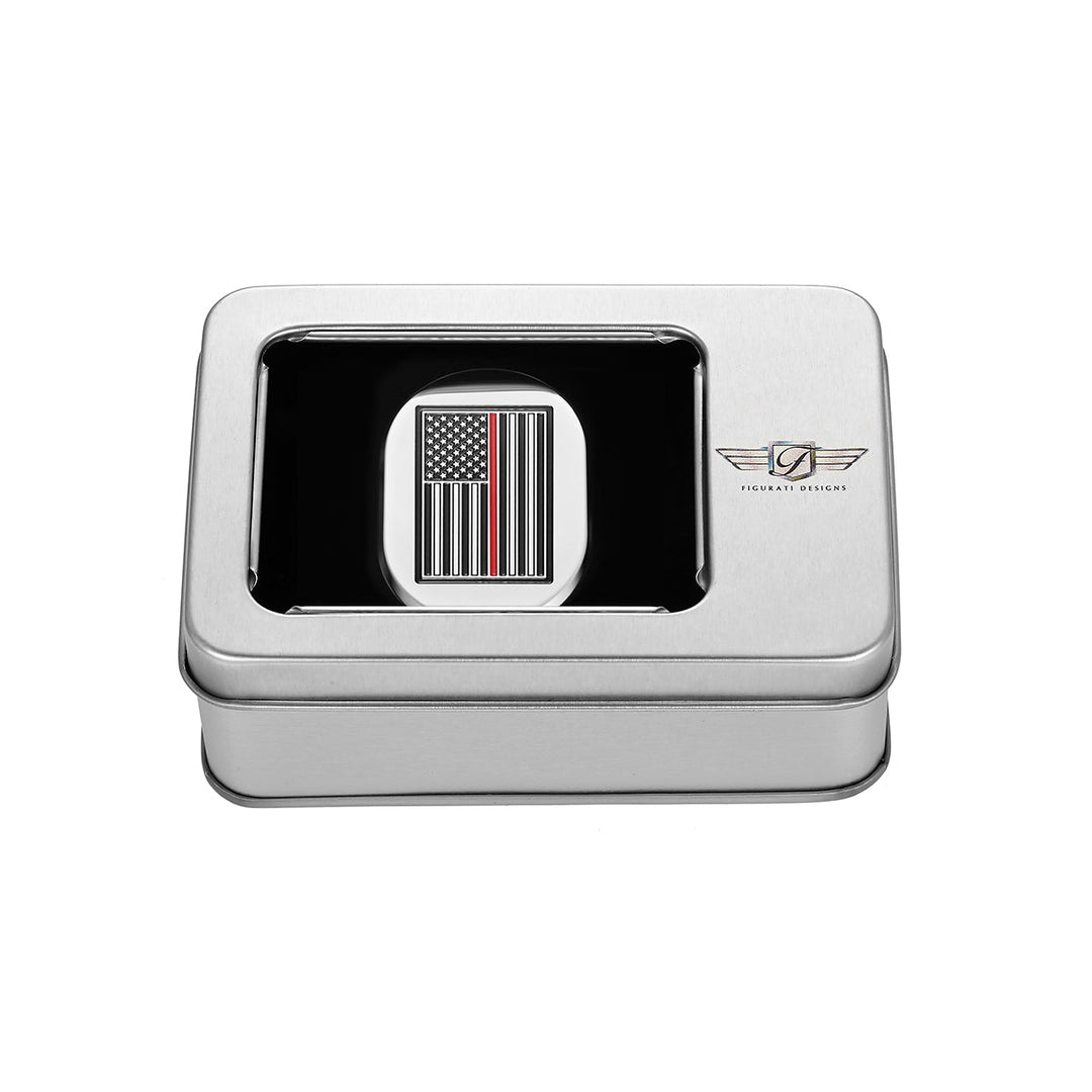 Figurati Designs – Harley-Davidson Stainless-Steel thin Red Line Antenna Cover - Right – FD75-AC-SS-RT
