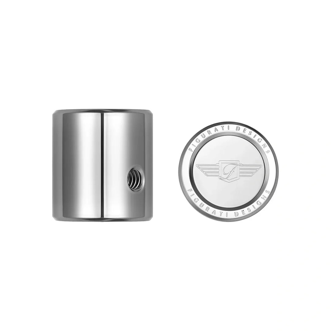 Figurati Designs – Heel Toe Shifter Cover - Stainless-Steel Figurati Logo – FD01-HTSC-SS