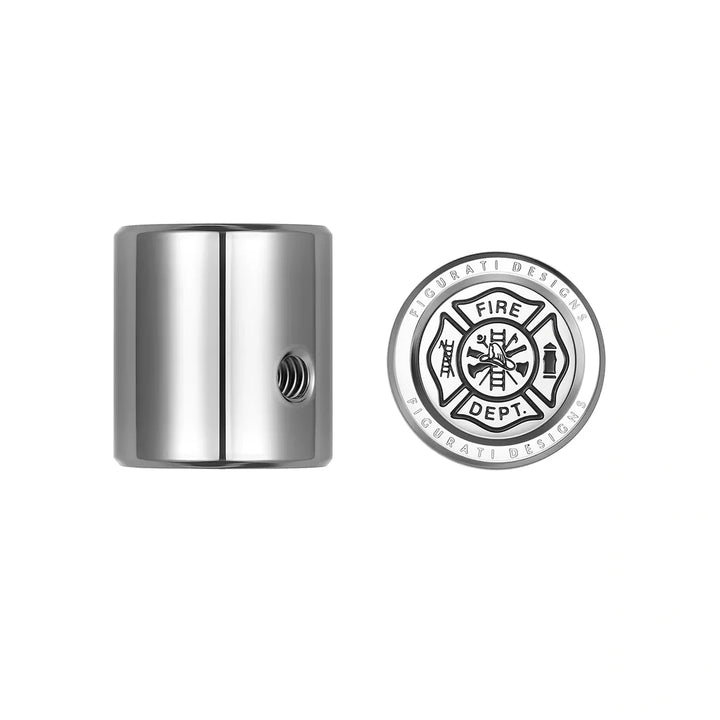 Figurati Designs – Heel Toe Shifter Cover - Stainless-Steel Maltese Cross - FIRE – FD74-HTSC-SS
