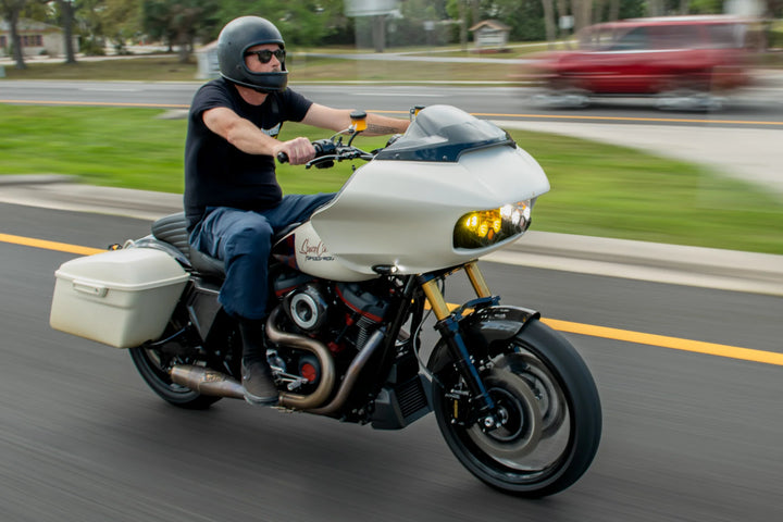 Sawicki Speed M8 Bagger Mid-Controls Shorty Exhaust