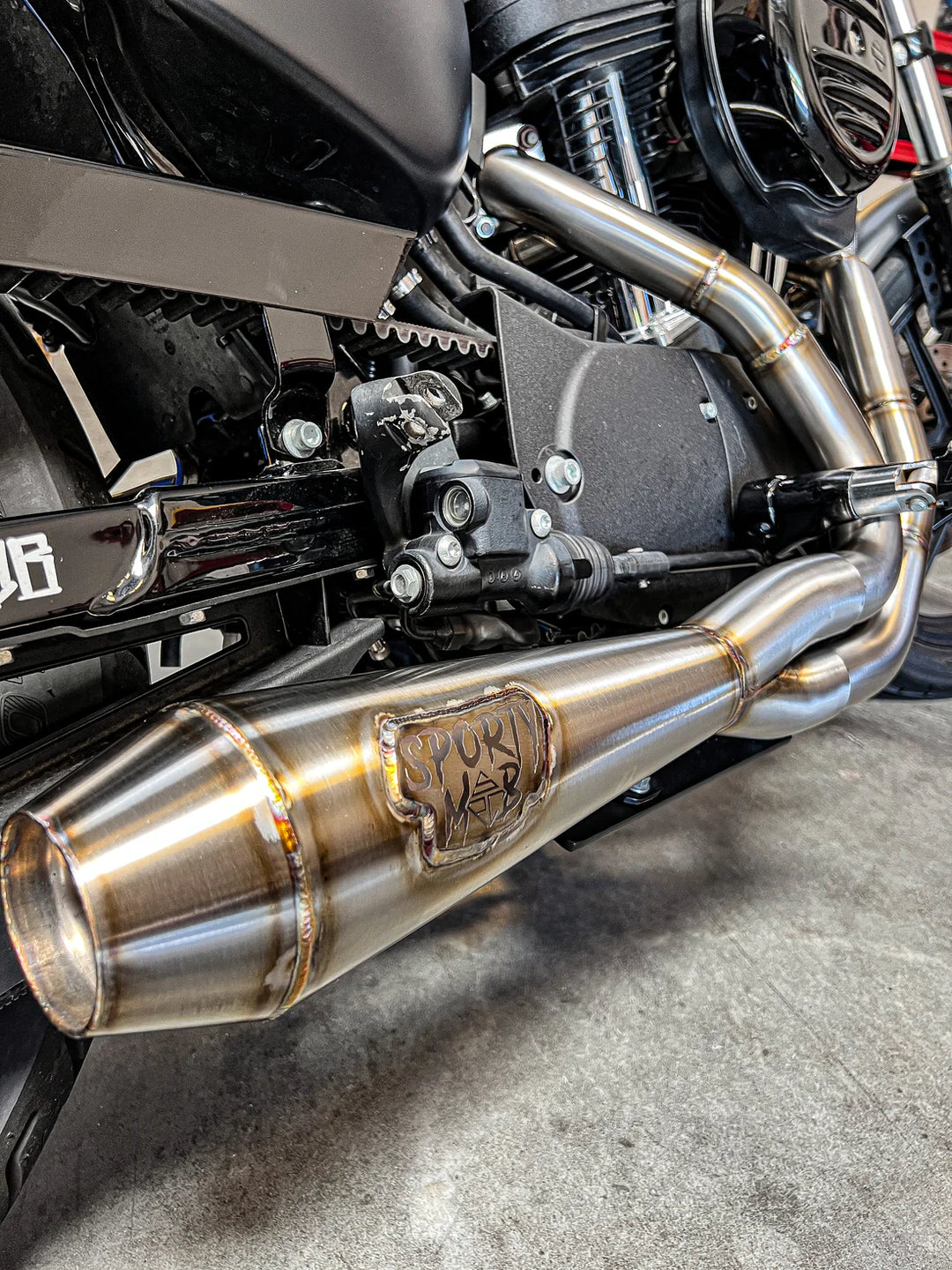 SP Concepts Lanesplitter Exhaust - 14-22 Sportster