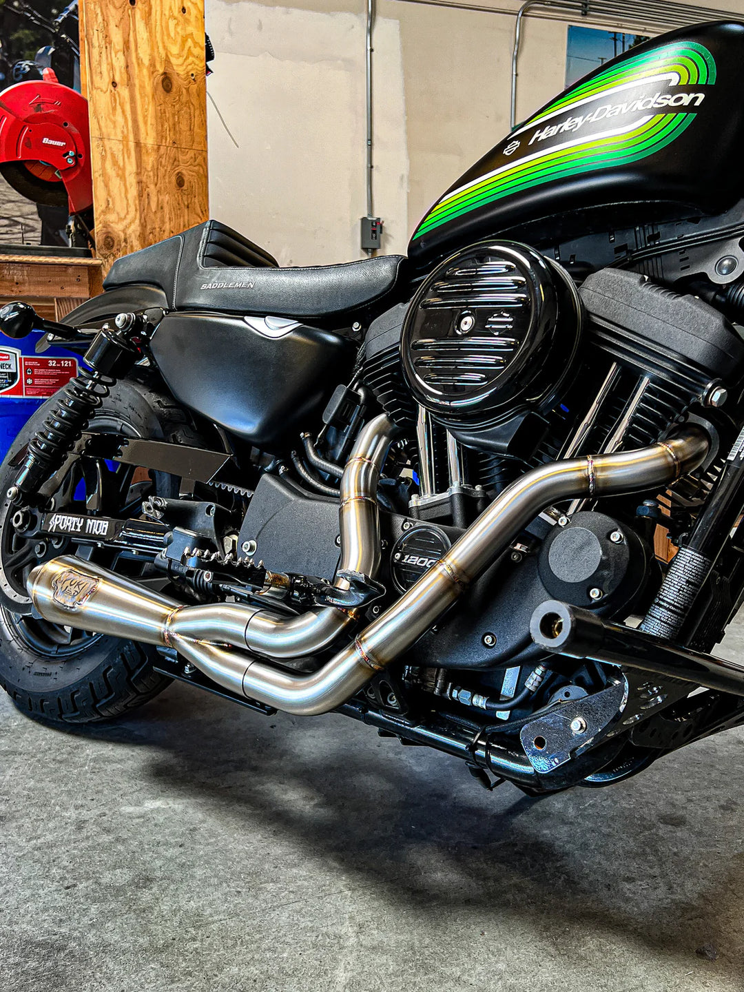 SP Concepts Lanesplitter Exhaust - 14-22 Sportster