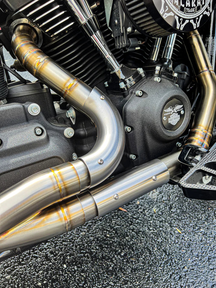 SP Concepts Exhaust Heat Shields - M8 Softail / M8 Bagger / Dyna
