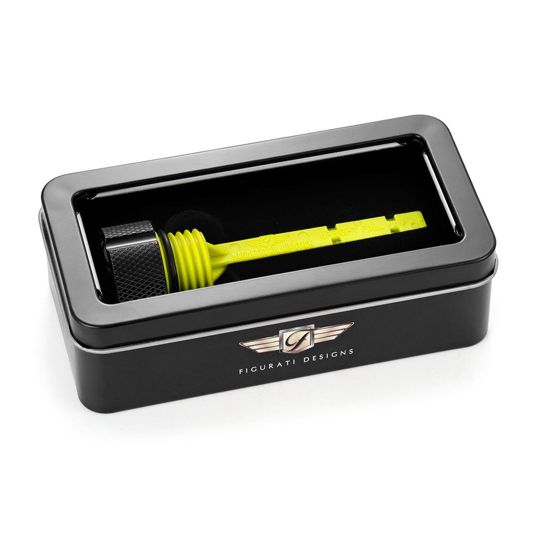 Figurati Designs – Signature Magnetic Dipstick for Harley-Davidson Pan America (2021-2026) - Knurled Black – FD01-PAN-KN-BLK