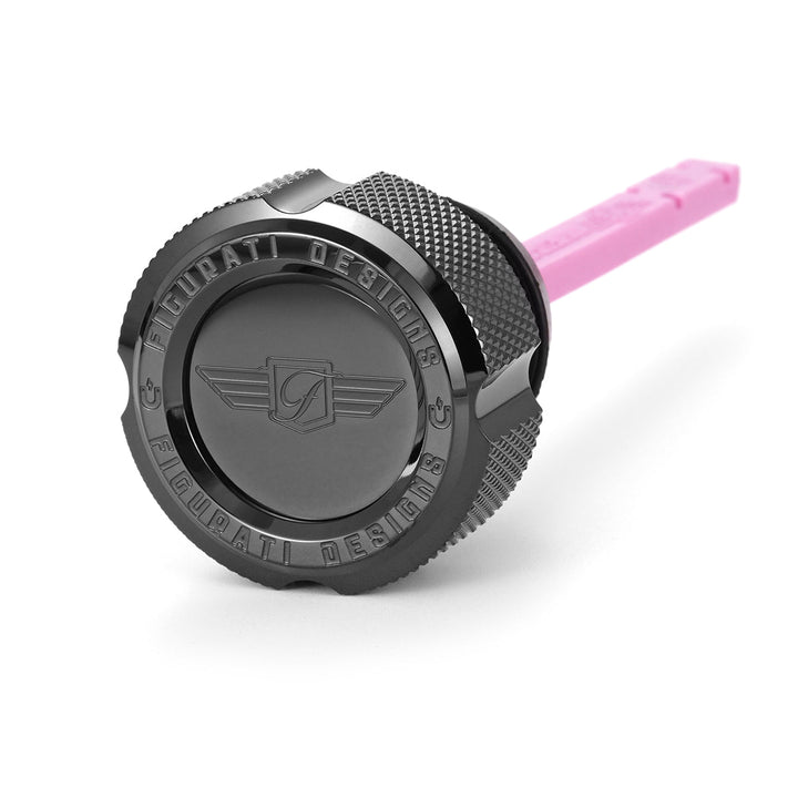 Figurati Designs – Signature Magnetic Dipstick for Harley-Davidson Softail (2000-2017) - Knurled