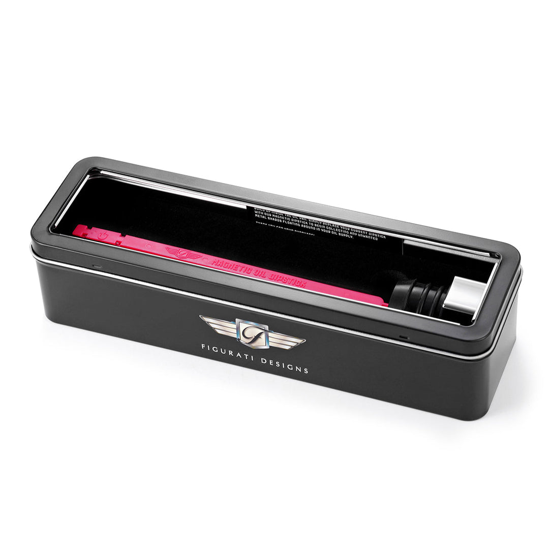 Figurati Designs – Signature Magnetic Dipstick for Harley-Davidson Touring Twin Cam (1999-2006) - Curved