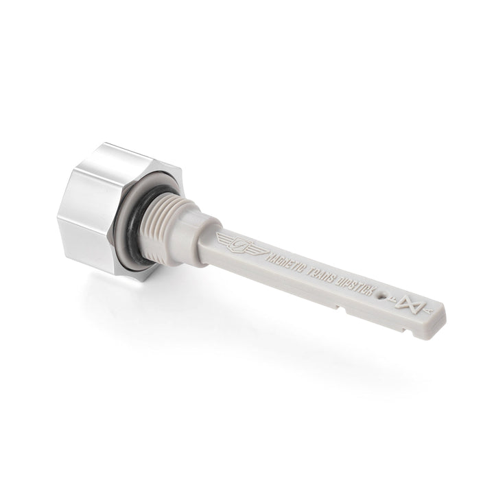 Figurati Designs – Signature Magnetic Transmission Dipstick for Harley-Davidson All Models - Curved Silver – FD01-MAGTDT-SM-SS