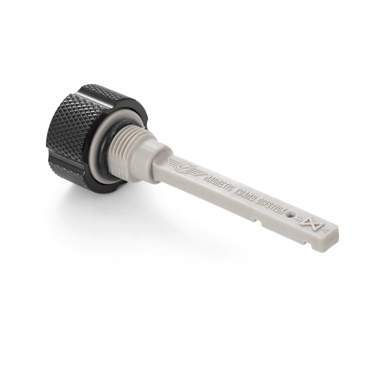 Figurati Designs – Signature Magnetic Transmission Dipstick for Harley-Davidson All Models - Knurled Black – FD01-MAGTDT-KN-BLK