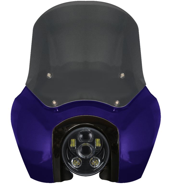 OG Softail Low Rider S Complete T-Sport Fairing Kit - Mystic Shift