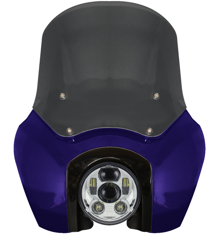 OG Softail Low Rider S Complete T-Sport Fairing Kit - Mystic Shift