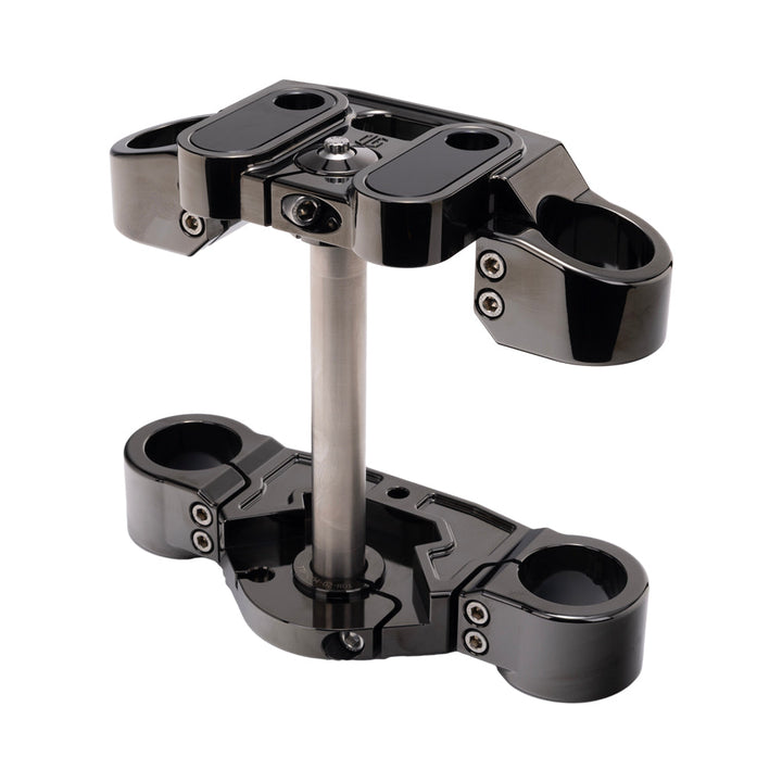 Black Chrome OG 2018-Up Softail 49mm Drop 1 inch Triple Trees kit