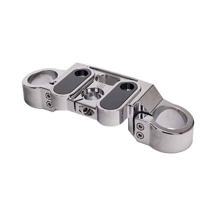 Chrome 2020-Up Softail Lowrider S & ST Drop 1" Top Triple Tree