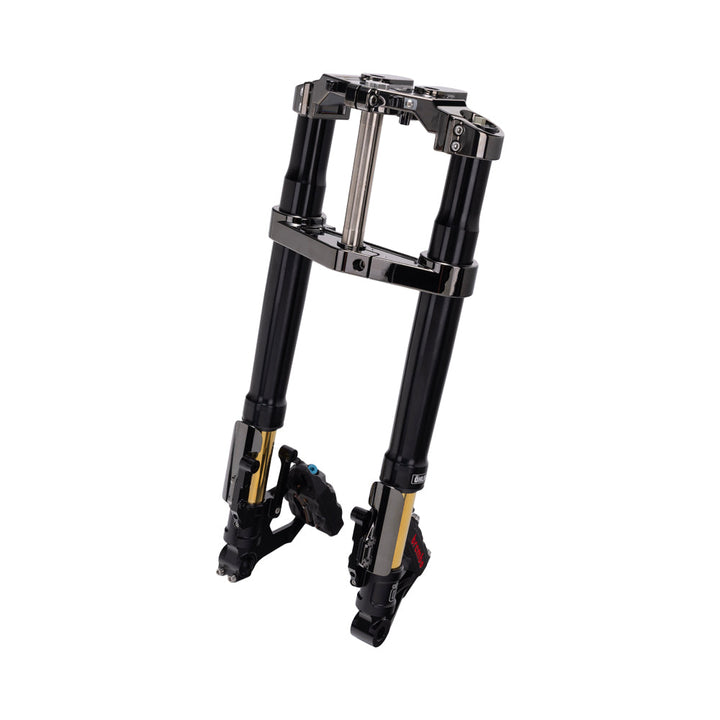 OG Black Chrome 2024-Up Touring Inverted Front End Complete kit Drop 1"