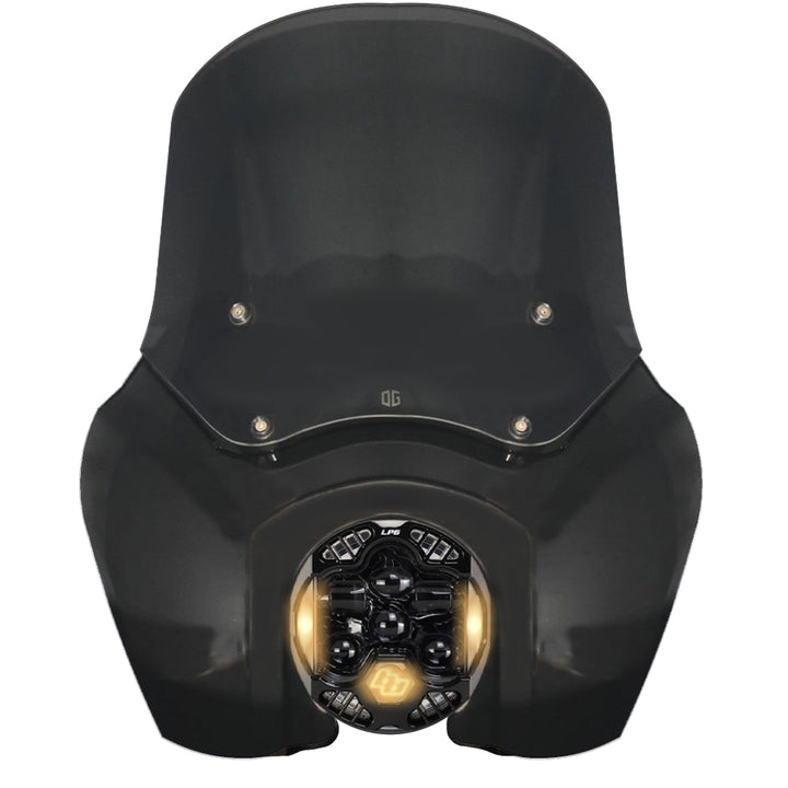 OG T-Sport Fairing kit for Harley-Davidson with Baja DOT LP6 Headlight Amber