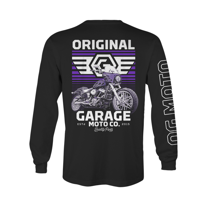 OG 10th Anniversary Softail Long Sleeve - Black