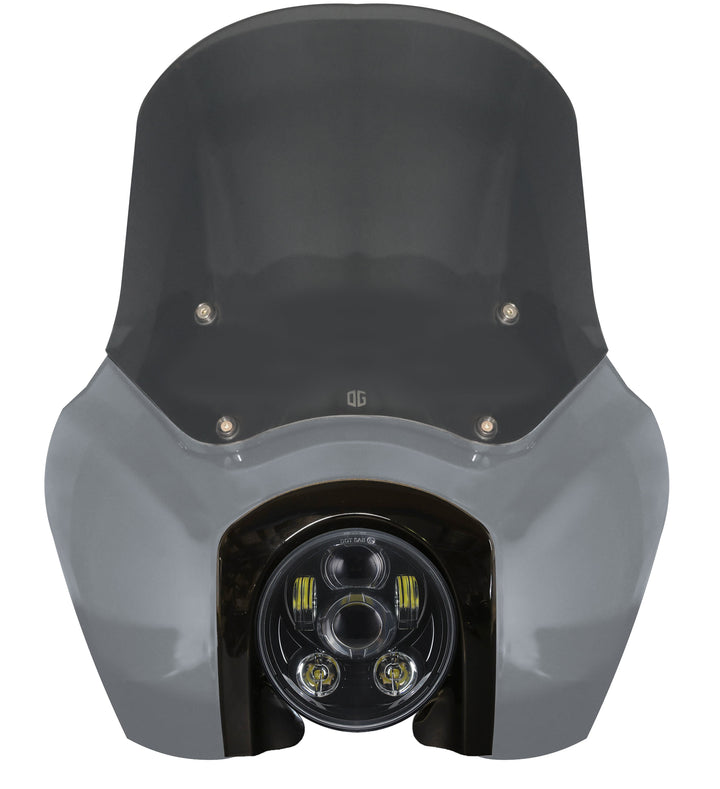 OG Harley-Davidson Softail Low Rider S Complete T-Sport Fairing Kit - Gunship Grey - Original Garage Moto