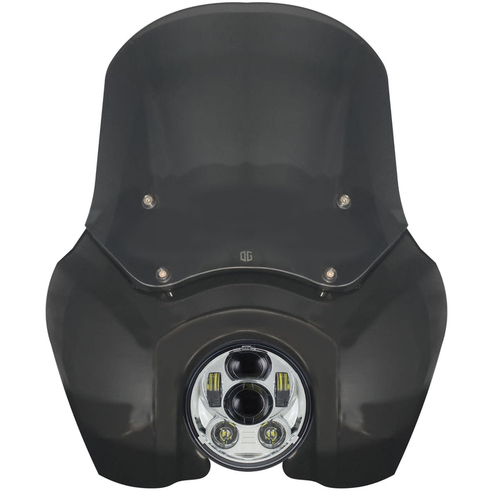 OG T-Sport Fairing kit for Harley-Davidson with OG LED Projector Headlight Daymaker conversion Chrome