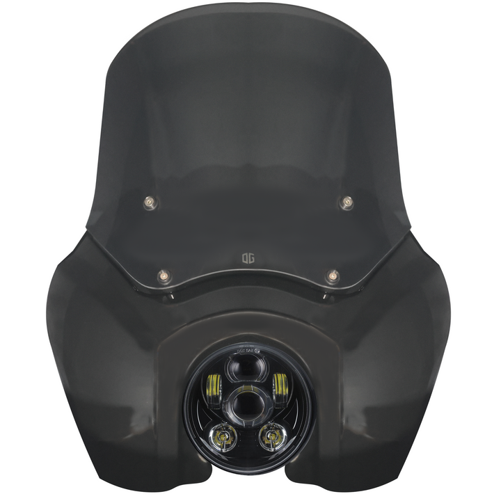 OG T-Sport Fairing kit for Harley-Davidson with OG LED Projector Headlight Daymaker conversion Black