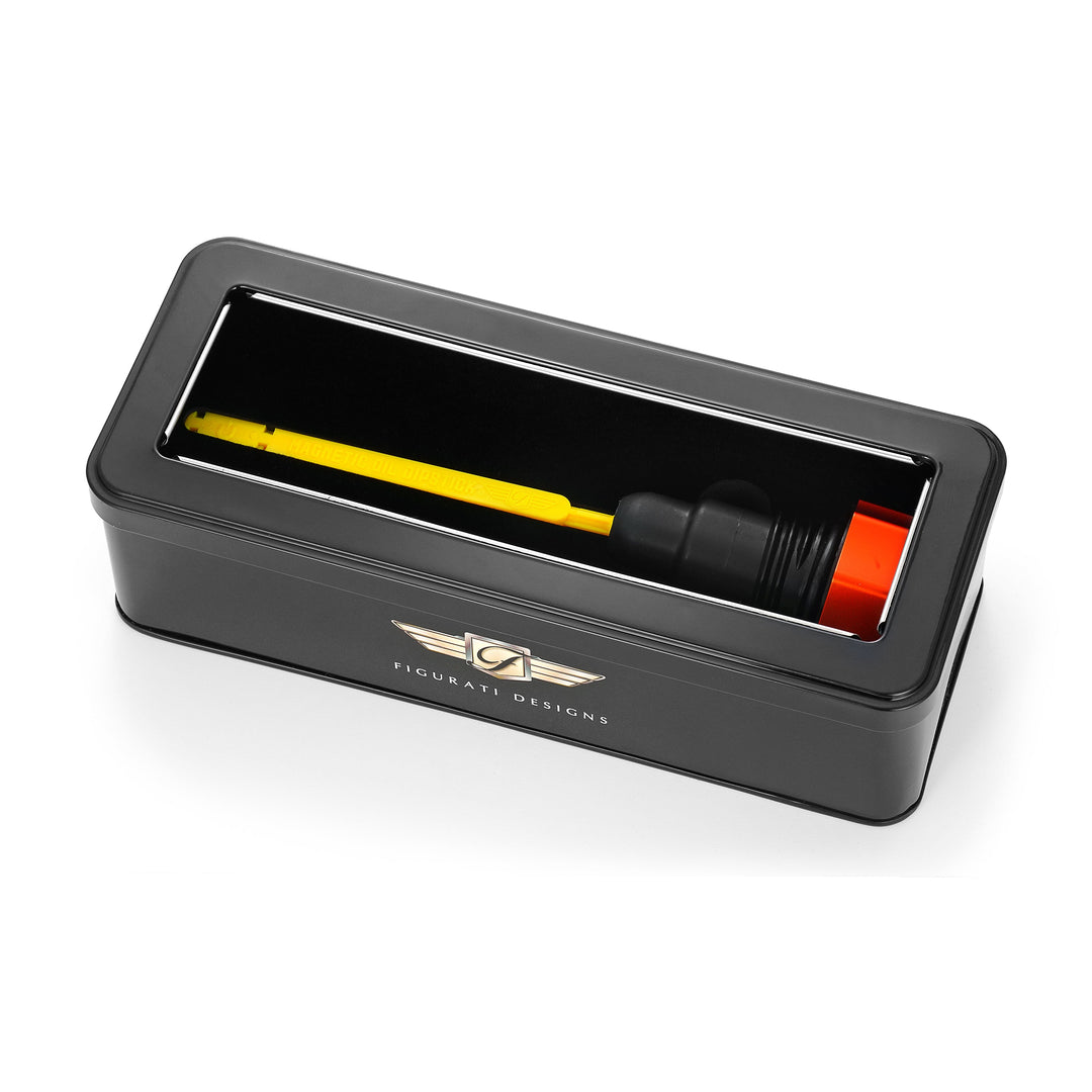 Figurati Designs – Performance Dipstick for Harley-Davidson Touring Twin Cam (2007-2016) - Curved Orange – FDP01-TCSM-O