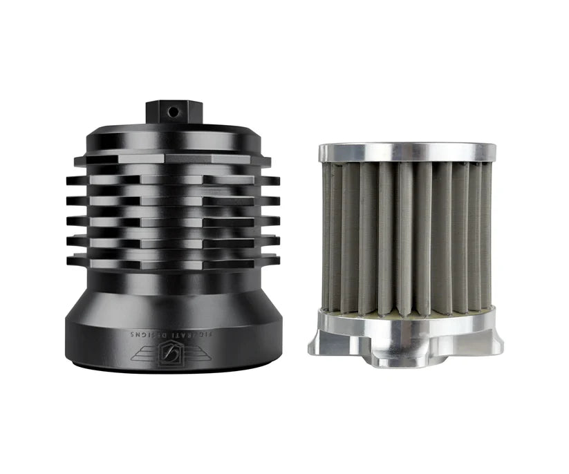 Figurati Designs Performance Magnetic Oil Filter for Harley-Davidson All Models (1984-2026) - Various Colors