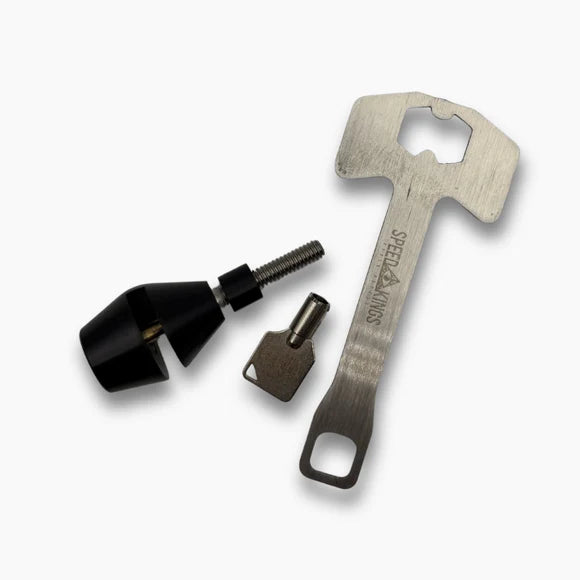 SKC Lid Locker Helmet Lock - Dyna/Softail/FXR/Bagger/Sportster 04 & Earlier