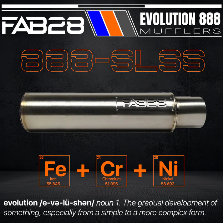 Fab28 Stainless 2-into-1 Exhaust System - Twin Cam Bagger