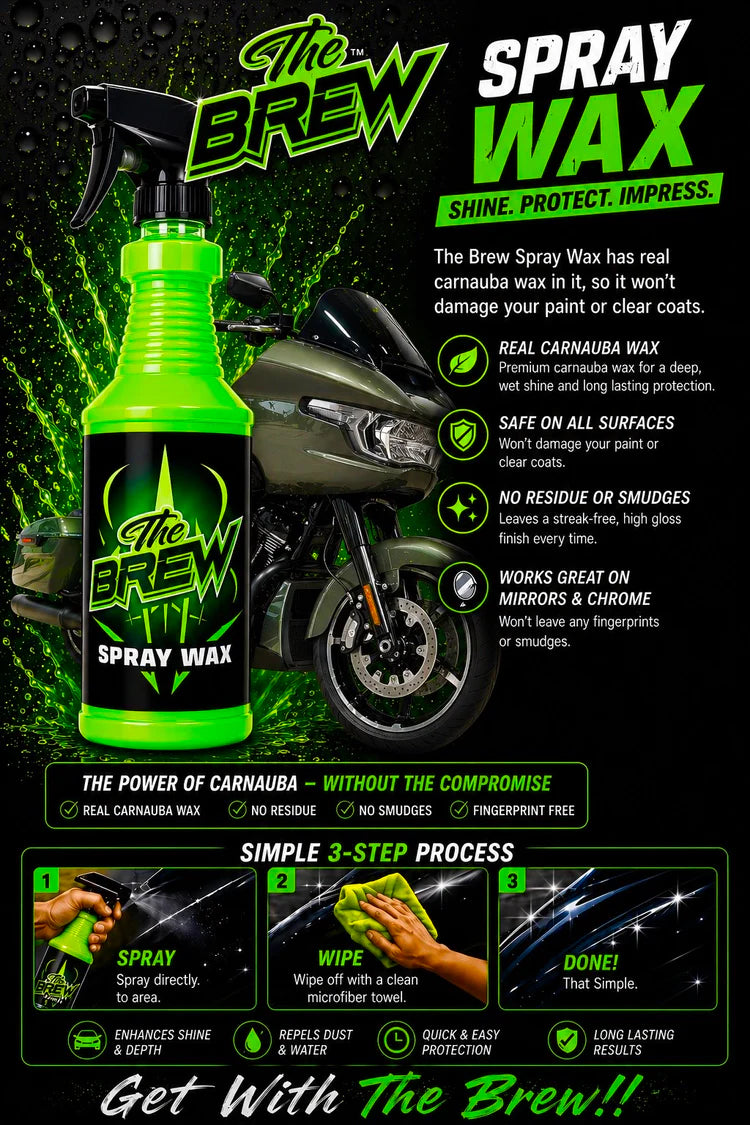 The Brew Spray Wax 2oz Bottle