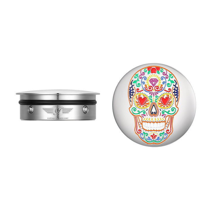 Figurati Designs – Sugar Skull Swing Arm Cover