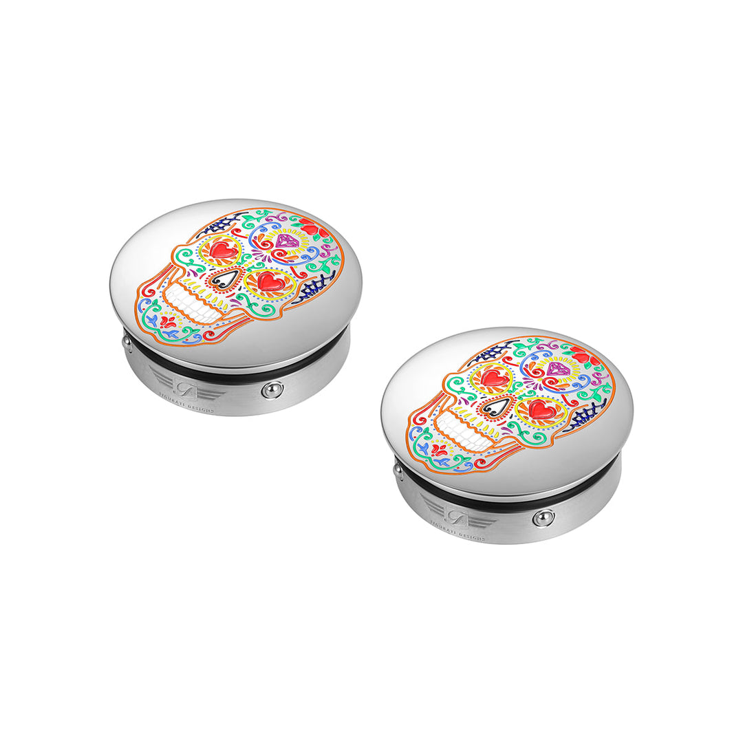 Figurati Designs – Sugar Skull Swing Arm Cover