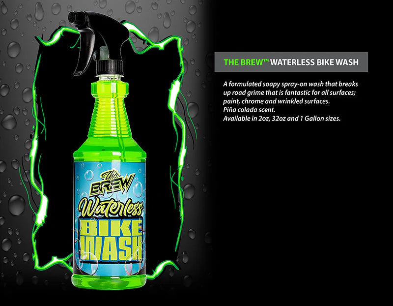 The Brew Waterless Bike Wash 32oz Spray Bottle