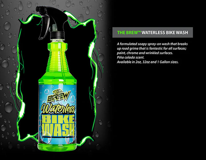 The Brew Waterless Bike Wash 32oz Spray Bottle