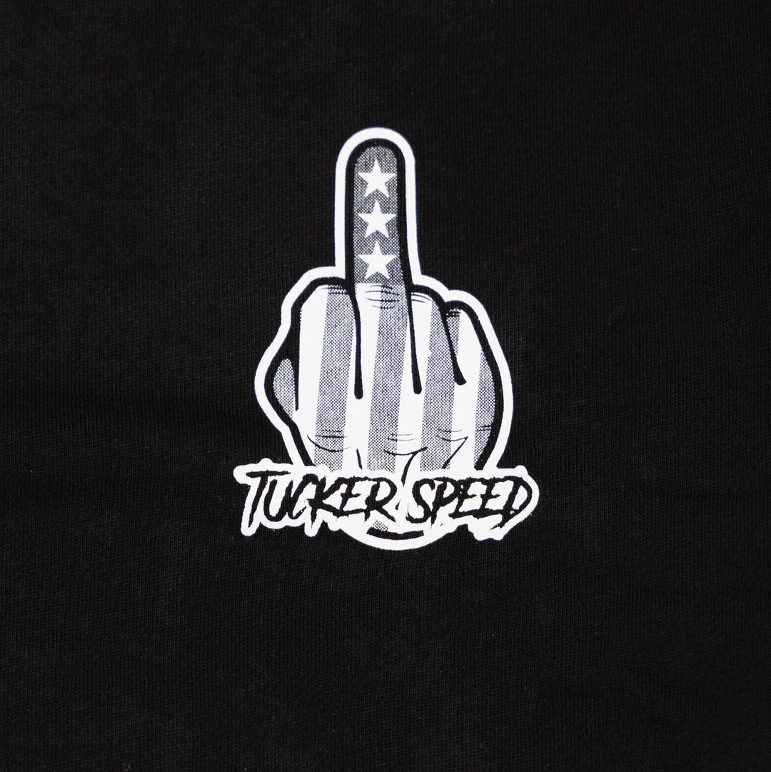 Tucker Speed Make Power Not Friends RG Crewneck Sweatshirt - Black