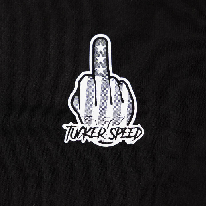 Tucker Speed Make Power Not Friends RG Crewneck Sweatshirt - Black