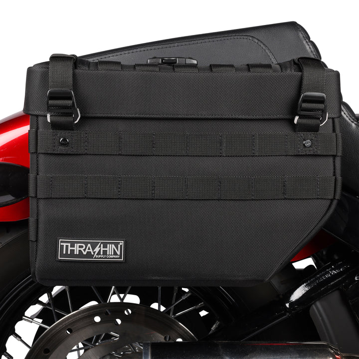 Thrashin Supply Expedition Saddlebags - Black