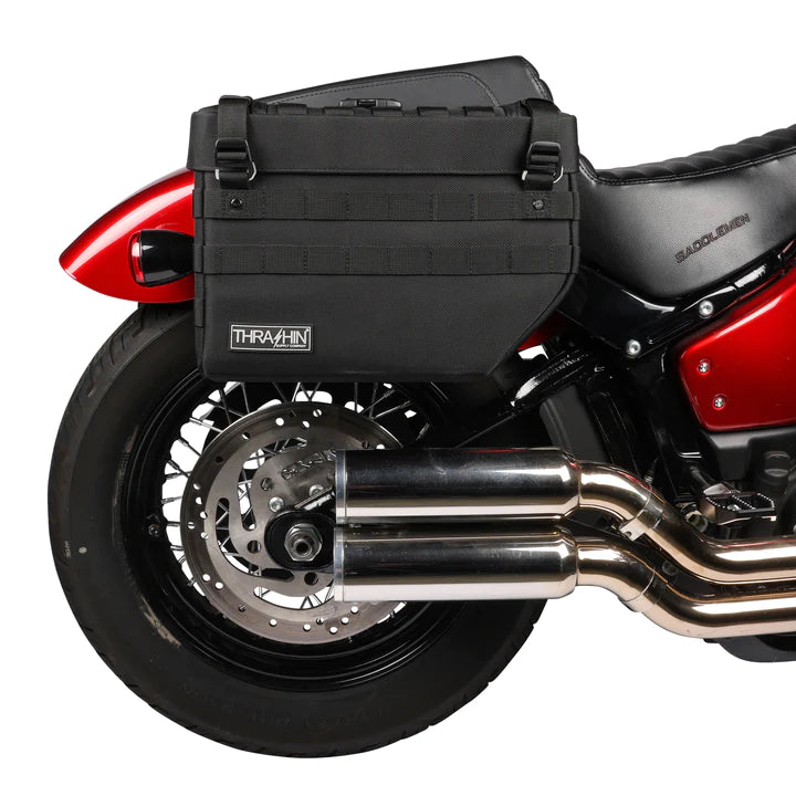 Thrashin Supply Expedition Saddlebags - Black