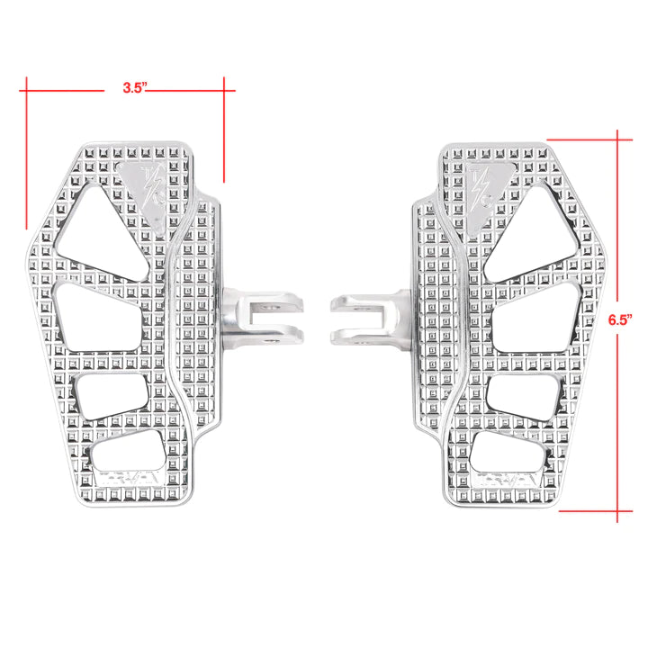 Thrashin Supply Apex Mini Floorboards - Dyna / Sportster / FXR / Softail