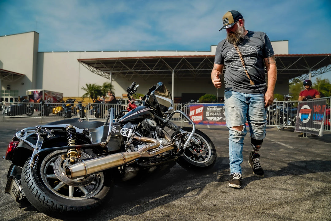 Sawicki Speed Twin Cam Bagger Mid-Length Exhaust