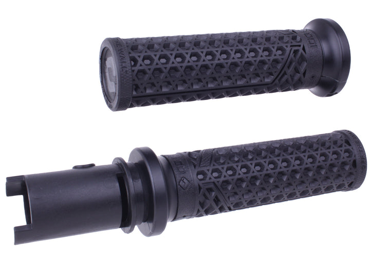 Vans V-Twin Lock-On Grips For 2024-Up-Touring & 2025-Up M8 Softails Black/Black