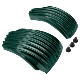 Color Matched Ribbed Battery Covers for Harley® Softail '18-'24
