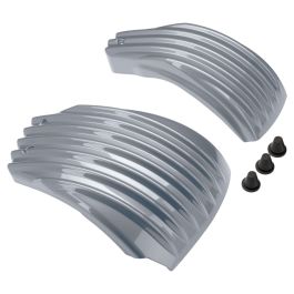 Color Matched Ribbed Battery Covers for Harley® Softail '18-'24