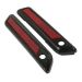 Blackout Saddlebag Latch Cover Set for Harley® Touring '14-'23