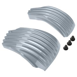 Color Matched Ribbed Battery Covers for Harley® Softail '18-'24