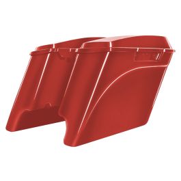Color Matched Stretched Saddlebags 4" Extended for Harley® Touring '94-'13