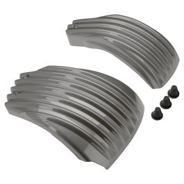 Color Matched Ribbed Battery Covers for Harley® Softail '18-'24