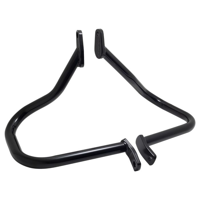 HogWorkz Saddlebag Guards in Black for '05-'17 Harley® Softail Deluxe FLSTN - HW157035
