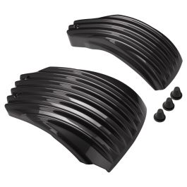 Color Matched Ribbed Battery Covers for Harley® Softail '18-'24