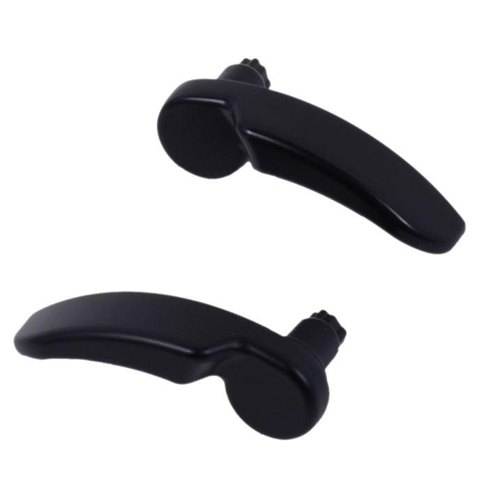 HogWorkz Blackout Gloss Saddlebag One Touch Lid Levers for Harley® Touring '14-'23 - HW157801